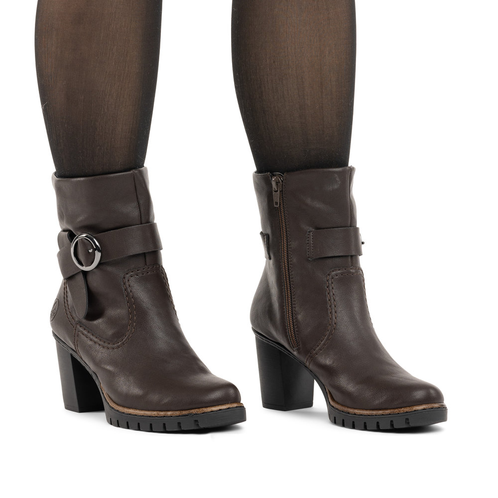 Basket marron femme - 9