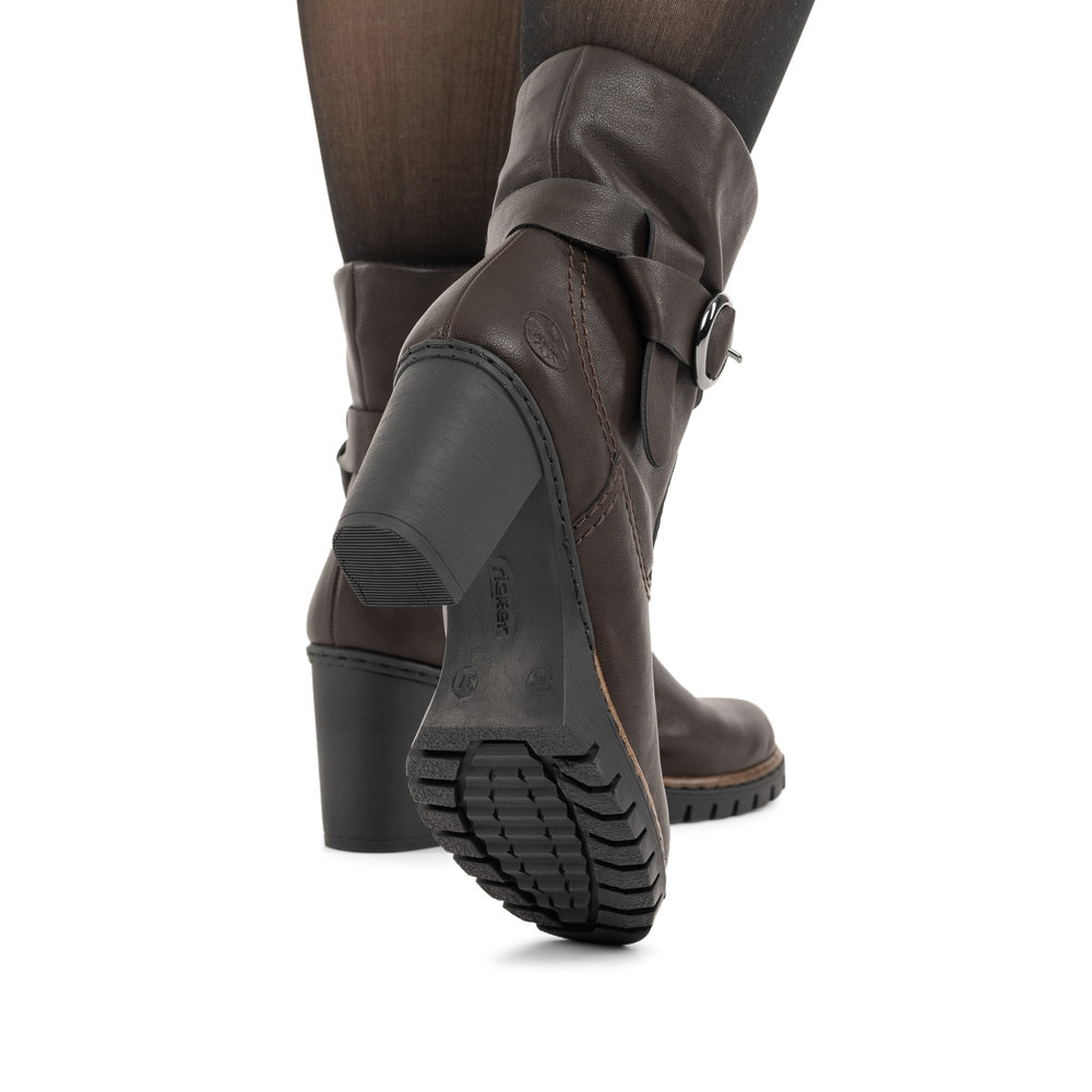 Basket marron femme - 11