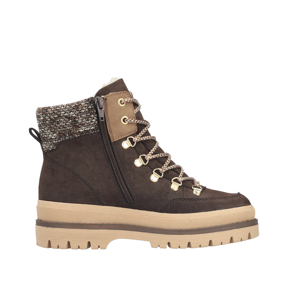 Basket marron femme - 2