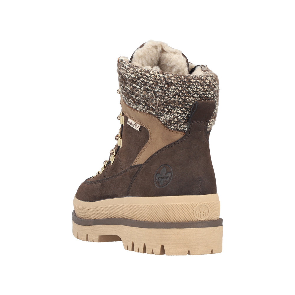 Basket marron femme - 3