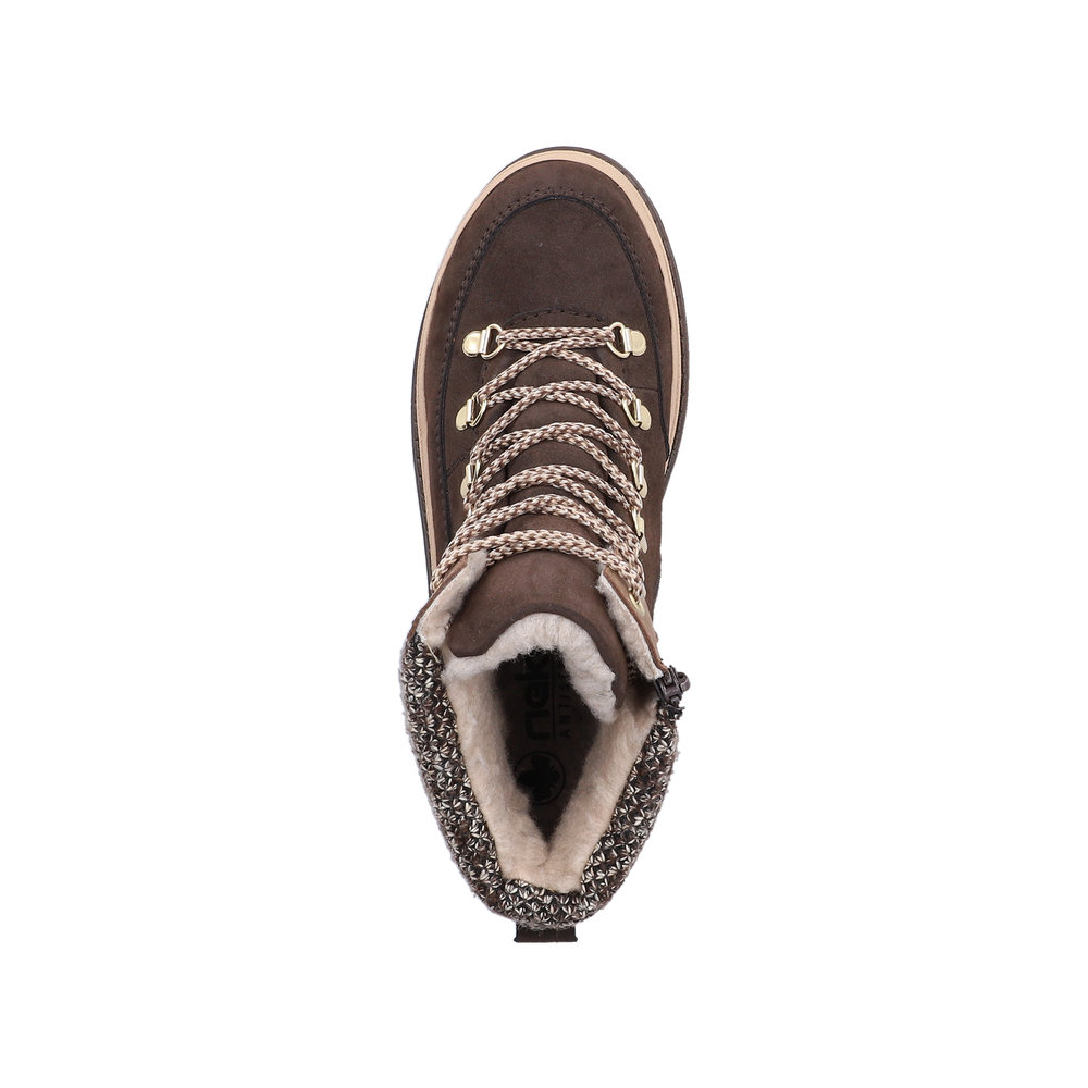 Basket marron femme - 4