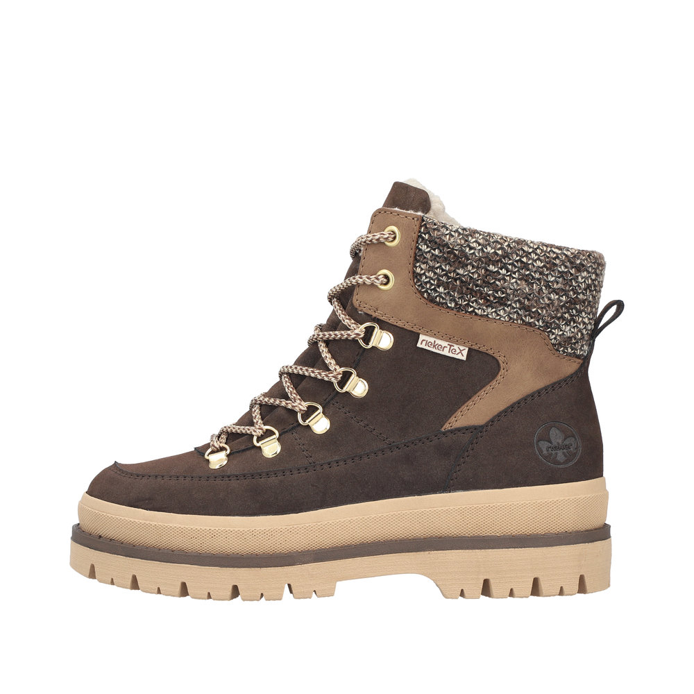 Basket marron femme - 5