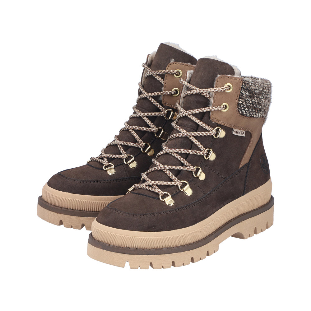 Basket marron femme - 8