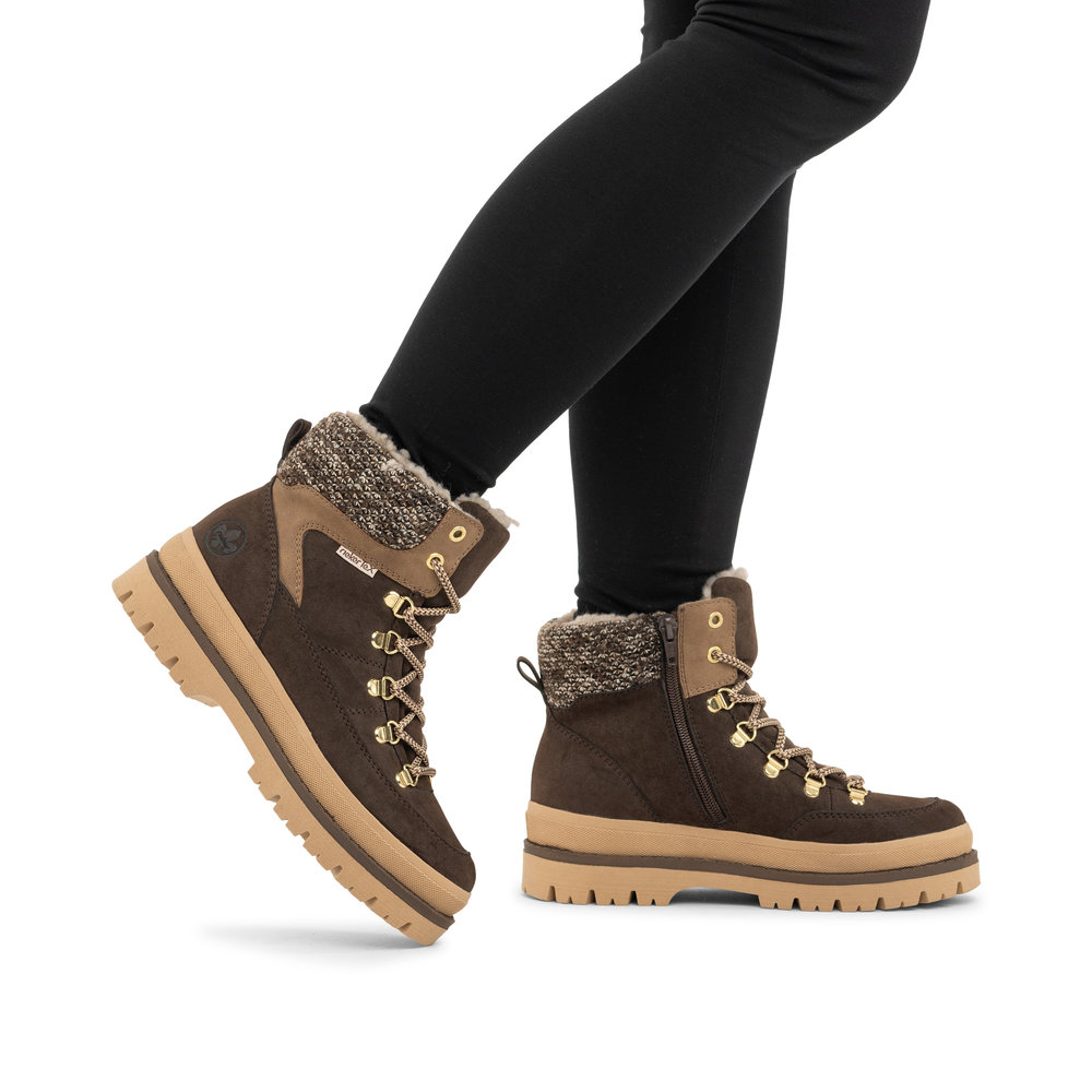 Basket marron femme - 10