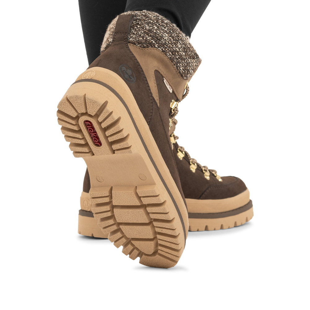 Basket marron femme - 11