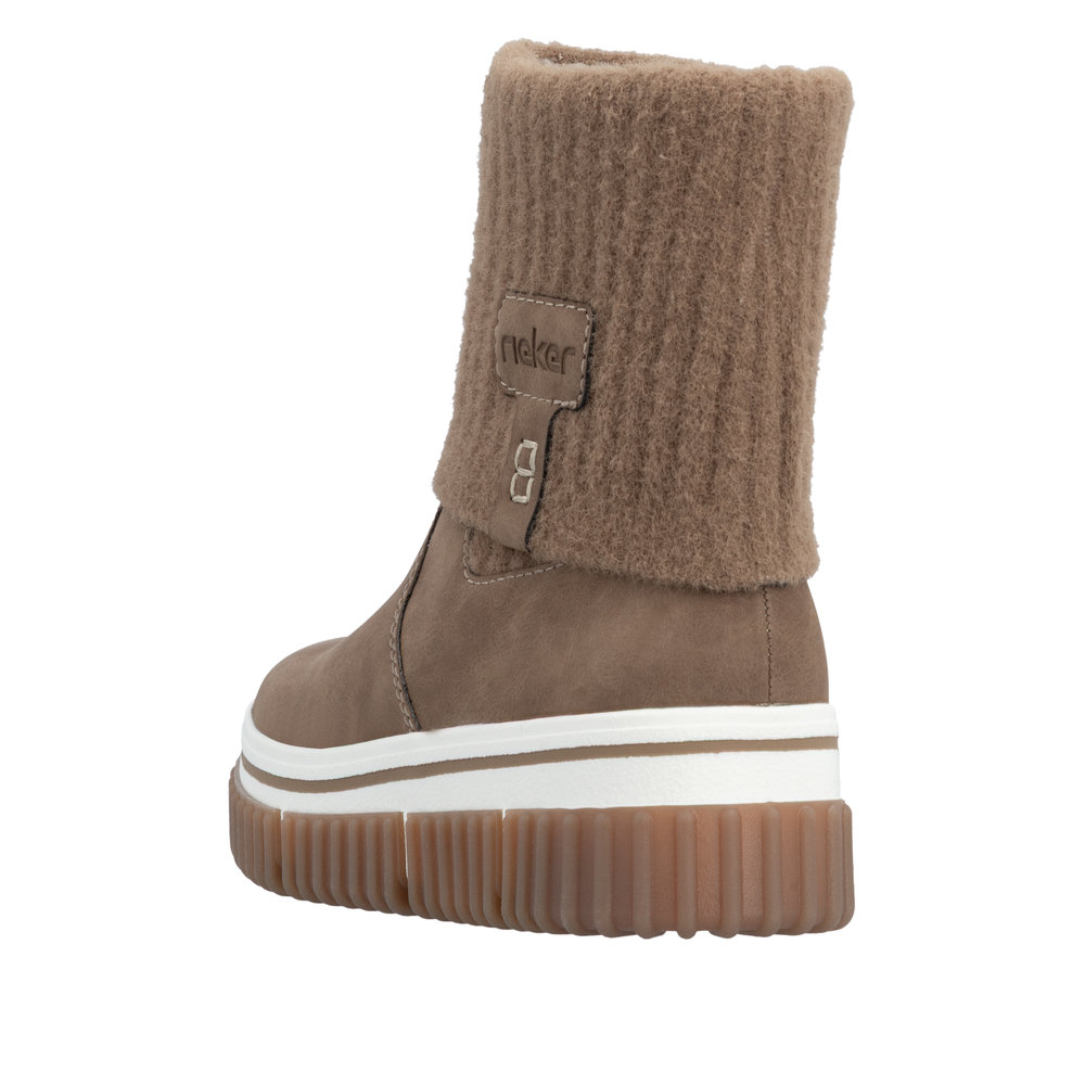 Basket marron femme - 3