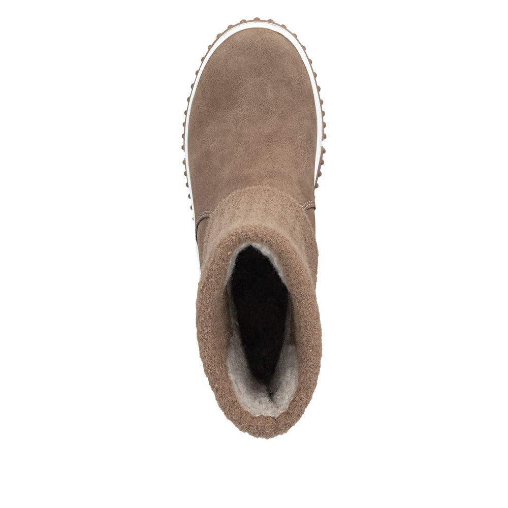 Basket marron femme - 4
