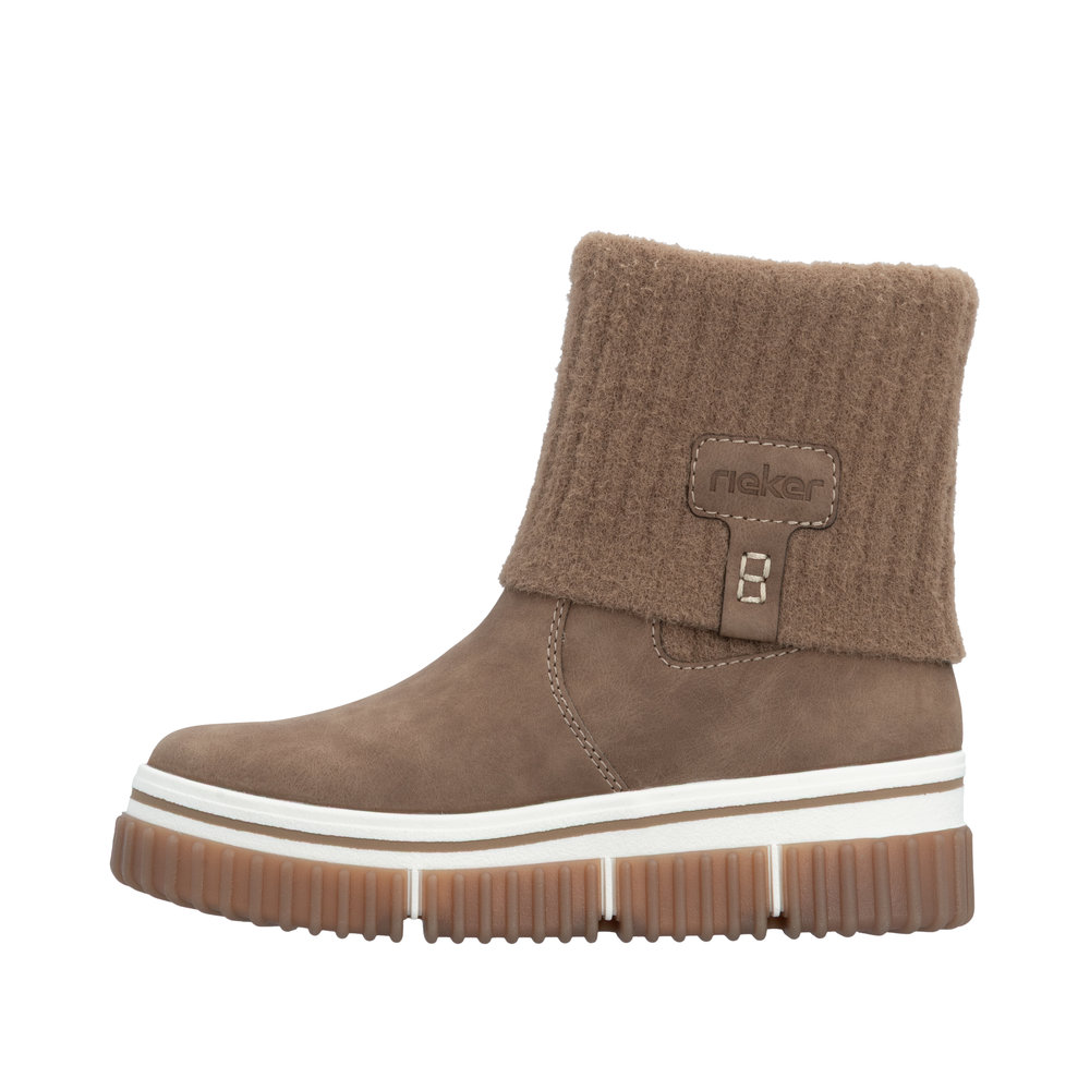 Basket marron femme - 5