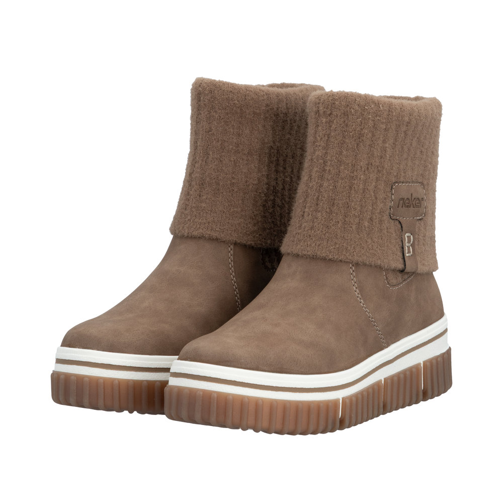 Basket marron femme - 9