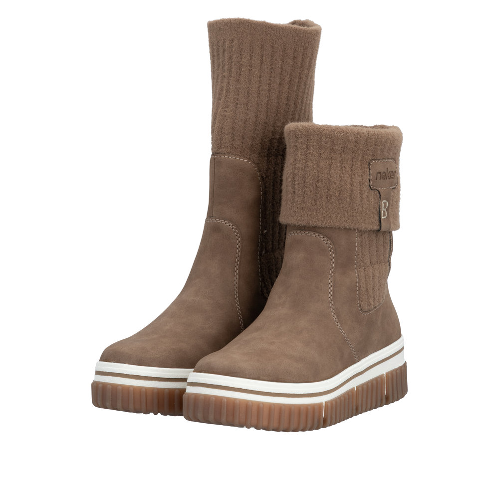 Basket marron femme - 10