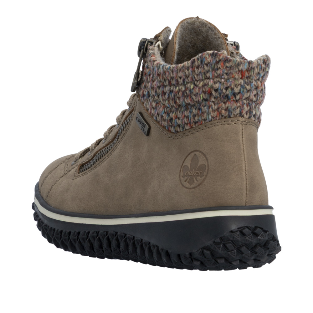 Basket marron femme - 3