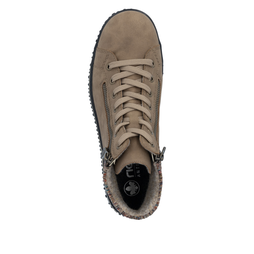 Basket marron femme - 4