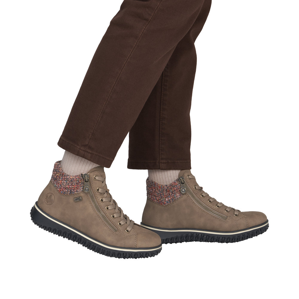 Basket marron femme - 9