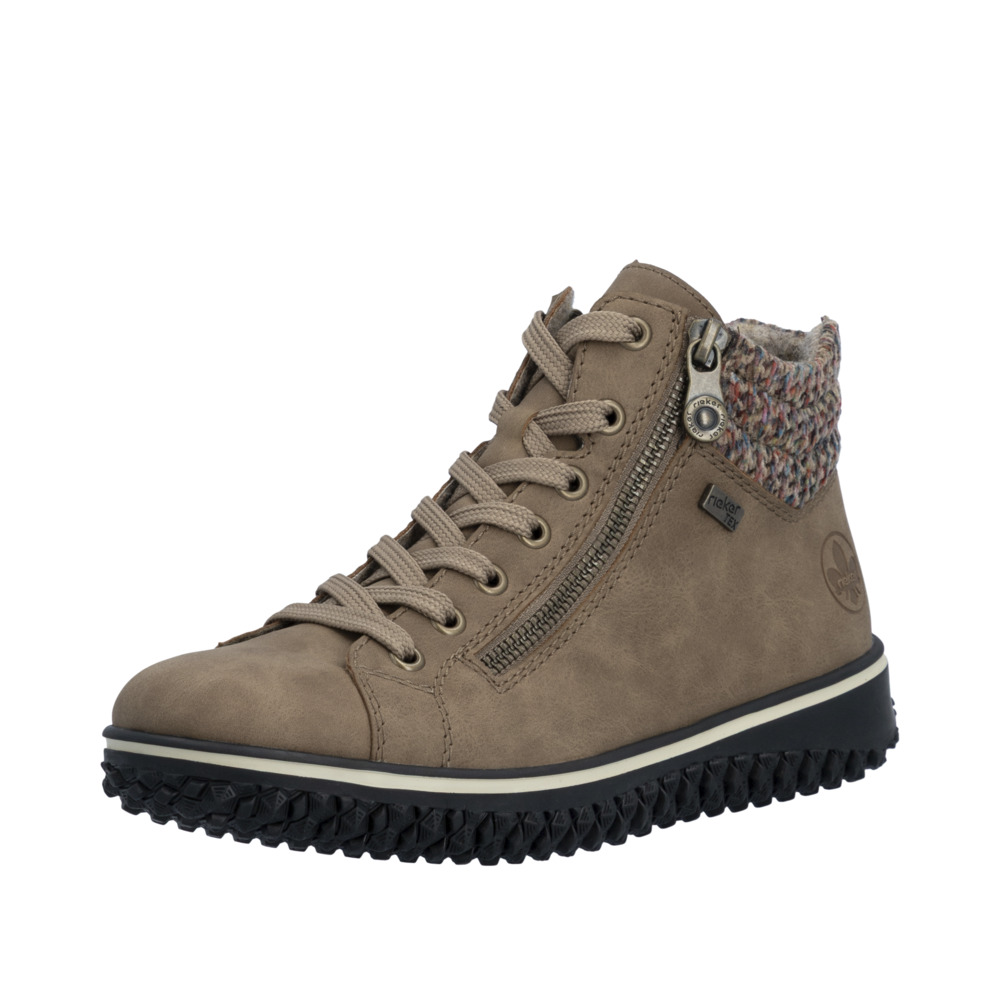 Basket marron femme